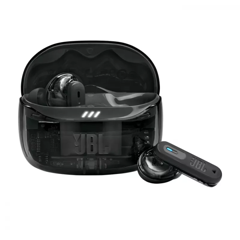 JBL Tune Beam 2 Ghost Edition Bezvadu Austras Iekšējās Mūzikai/Ikdienai Melnas