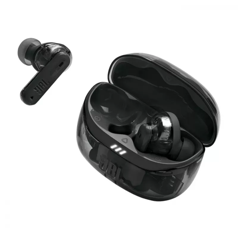 JBL Tune Beam 2 Ghost Edition Bezvadu Austras Iekšējās Mūzikai/Ikdienai Melnas