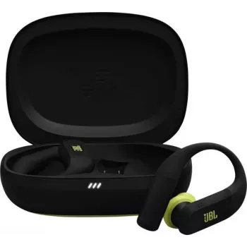 Bezvadu sporta austiņas JBL Endurance Peak 4 — Bluetooth 5.2, 20–20000 Hz, Melns/Brūns