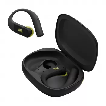 Bezvadu sporta austiņas JBL Endurance Peak 4 — Bluetooth 5.2, 20–20000 Hz, Melns/Brūns