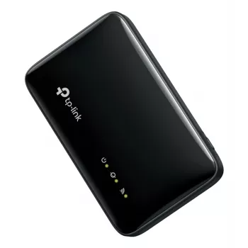 4G bezvadu maršrutētājs TP-Link M7005, vienas joslas 2,4 GHz, NanoSIM, Wi-Fi 6, melns