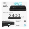 4G bezvadu maršrutētājs TP-Link M7005, vienas joslas 2,4 GHz, NanoSIM, Wi-Fi 6, melns