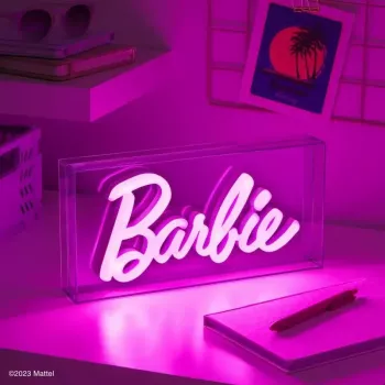 Paladone PP11573BR LED naktsgaisma Barbie rozā bērnu istabai