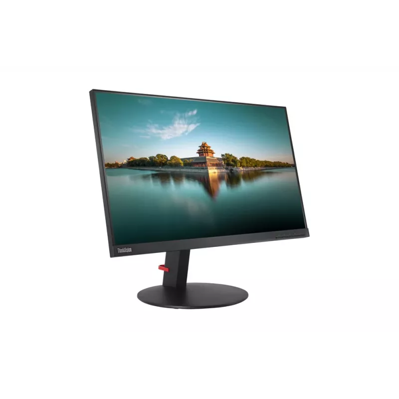 Lenovo ThinkVision T24i monitors 60.5 cm (23.8 collas) 1920 x 1080 pikseļi Full HD LED Melns (atjaunota prece)