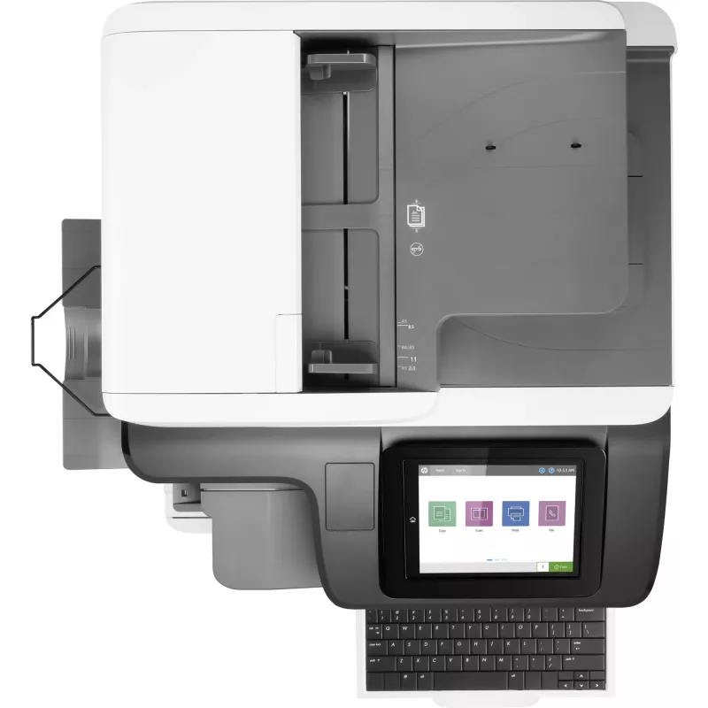 HP Color LaserJet Enterprise Flow MFP M776zs, Lāzerkrāsa, 1200 x 1200 DPI, A3, Tiešā druka, Melns, Balts