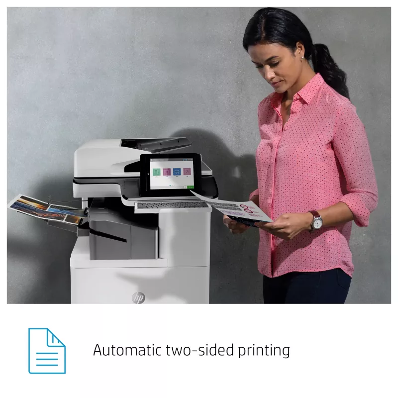 HP Color LaserJet Enterprise Flow MFP M776zs, Lāzerkrāsa, 1200 x 1200 DPI, A3, Tiešā druka, Melns, Balts