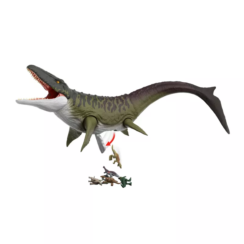 Jurassic World Atdzimšana Super Kolosāls Mozasaura Figūra, Dinozauru Rotaļlieta