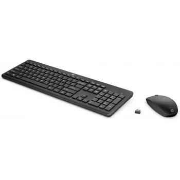 HP 235 bezvadu tastatūras un peles komplekts, melns