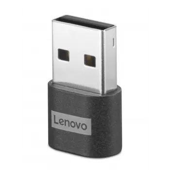 Lenovo 4X91C99226 USB-C (siev.) uz USB-A (vīr.) adapteris, melns