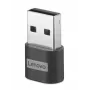 Lenovo 4X91C99226 USB-C (siev.) uz USB-A (vīr.) adapteris, melns