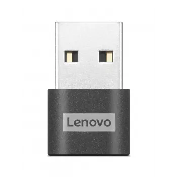 Lenovo 4X91C99226 USB-C (siev.) uz USB-A (vīr.) adapteris, melns