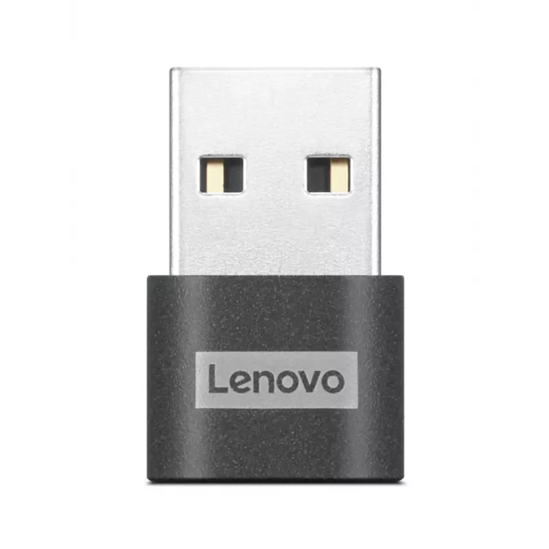 Lenovo 4X91C99226 USB-C (siev.) uz USB-A (vīr.) adapteris, melns