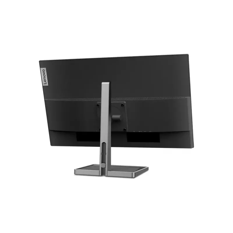 27 collu LED monitors Lenovo L27M-30, 1920×1080 Full HD, IPS, 6 ms, 250 cd/m², USB 3.2 centrmezgls, skaļruņi, VESA, sudrabs/melns