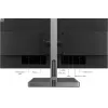 27 collu LED monitors Lenovo L27M-30, 1920×1080 Full HD, IPS, 6 ms, 250 cd/m², USB 3.2 centrmezgls, skaļruņi, VESA, sudrabs/melns