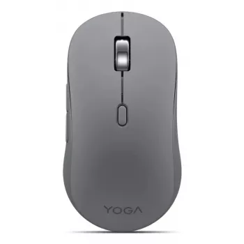 Bezvadu ambidekss pele Lenovo Yoga Office Bluetooth 5.3 Optiskā 4000 DPI, 8 pogas, pelēka, AA baterija