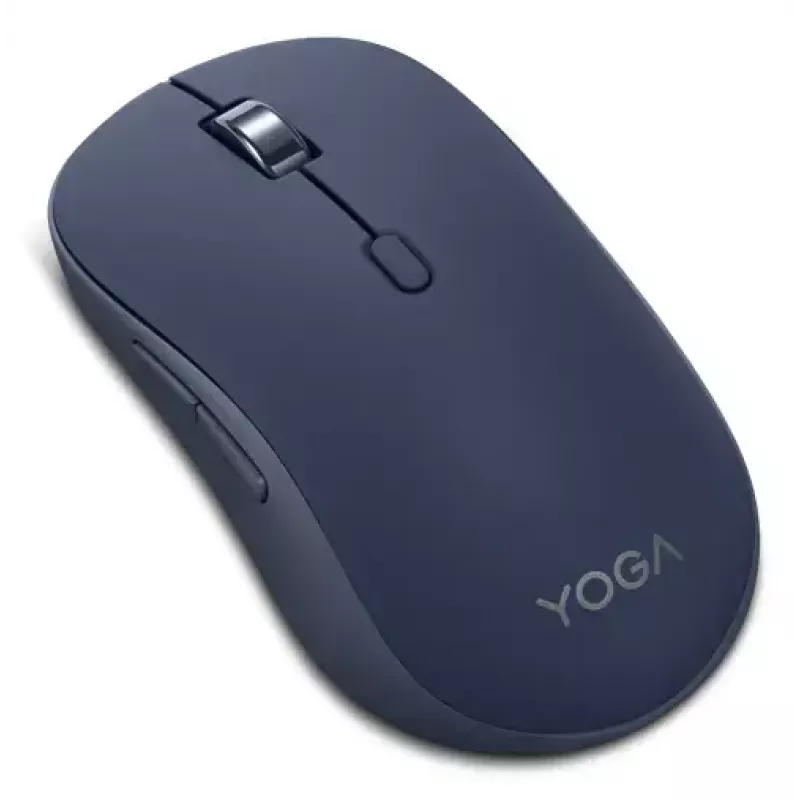 Bezvadu ambidekss optiskā pele Lenovo Yoga — 4000 DPI, 8 pogas, zila