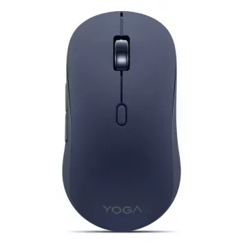 Bezvadu ambidekss optiskā pele Lenovo Yoga — 4000 DPI, 8 pogas, zila