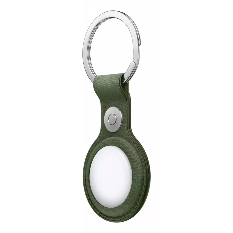 Ring Apple AirTag FineWoven atslēgu gredzens sūnu zaļš