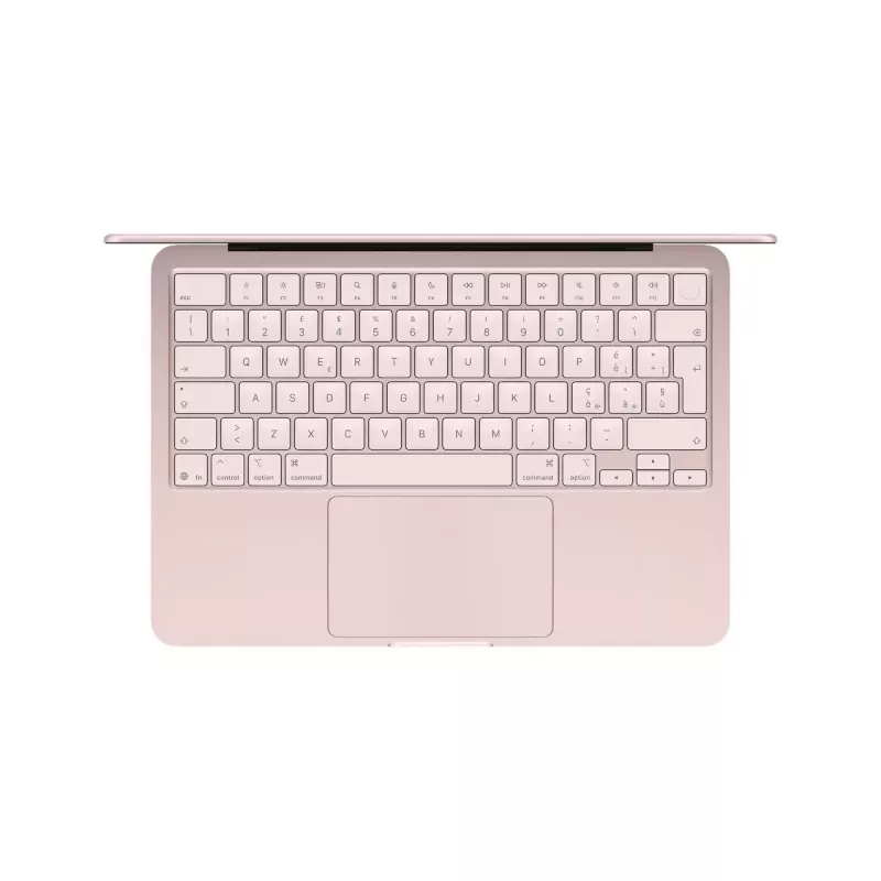 Apple MacBook Neo 13 collu — A18 Pro 6‑kodolu CPU, 5‑kodolu GPU, 8GB RAM, 512GB SSD, Touch ID, 13 collu 2408×1506, Rozā