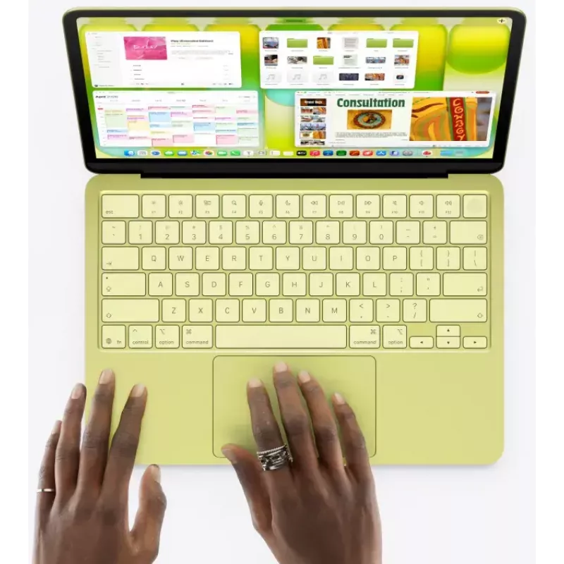 Apple MacBook Neo 13 collu — A18 Pro 6‑kodolu CPU, 5‑kodolu GPU, 8GB RAM, 512GB SSD, Touch ID, 13 collu 2408×1506, Rozā