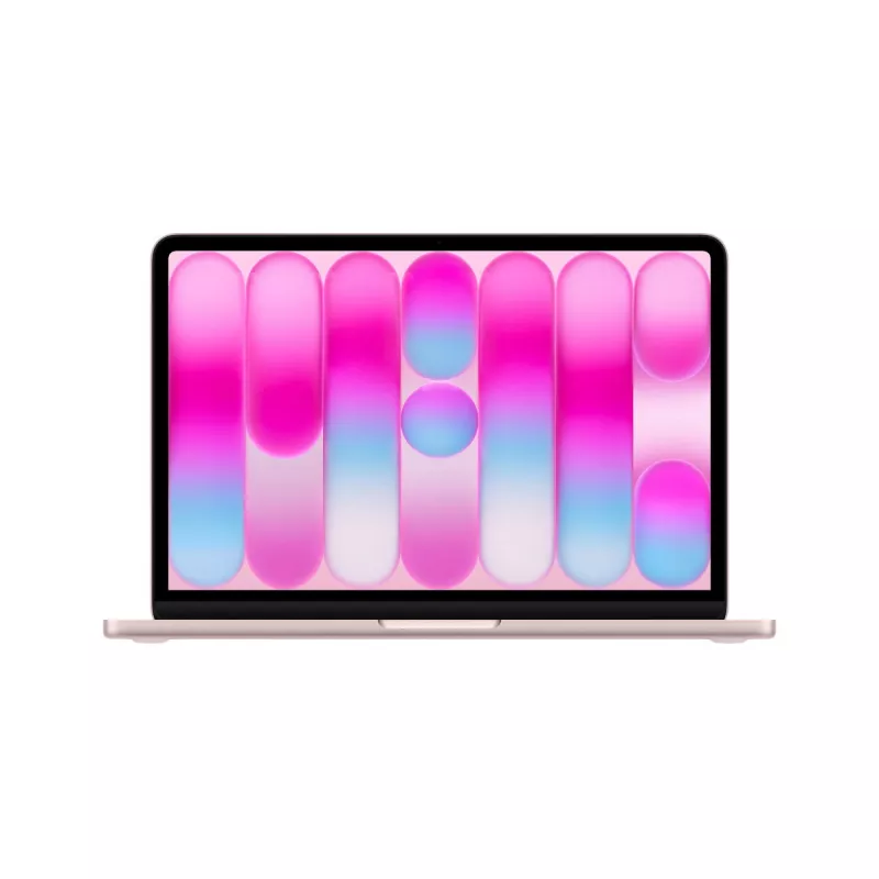 Apple MacBook Neo 13 collu — A18 Pro 6‑kodolu CPU, 5‑kodolu GPU, 8GB RAM, 512GB SSD, Touch ID, 13 collu 2408×1506, Rozā
