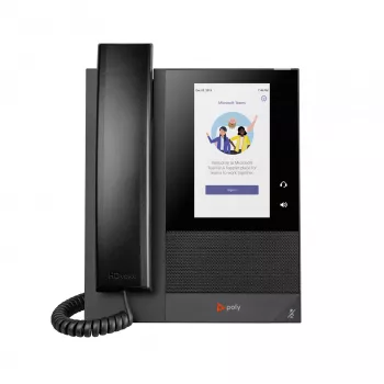 HP Poly CCX 400 biznesa tālrunis Microsoft Teams un PoE atbalstam