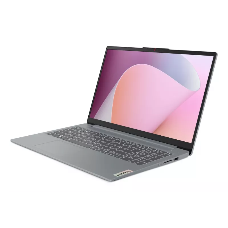 Lenovo IdeaPad Slim 3 15AMN8 AMD Ryzen™ 3 7320U klēpjdators 39,6 cm (15,6 collu) Full HD 8 GB LPDDR5-SDRAM 512 GB SSD Wi-Fi 6 (802.11ax) Windows 11 Home pelēks