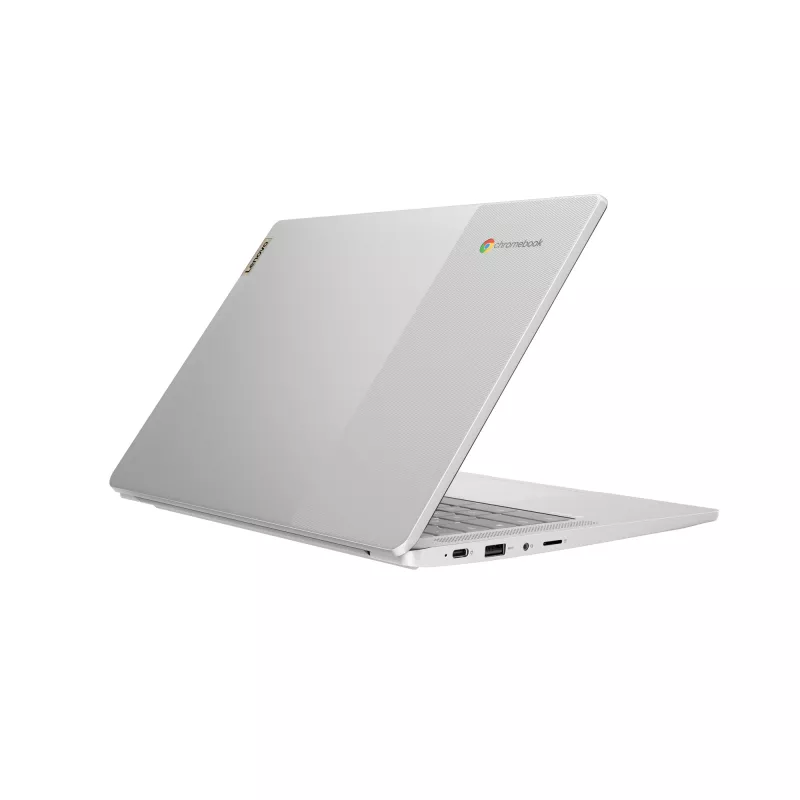 Lenovo IdeaPad Slim 3 Chrome 14M868 Chromebook, MediaTek Kompanio 520, 14 inch Full HD, 4 GB RAM, 128 GB eMMC, ChromeOS, Pelēks