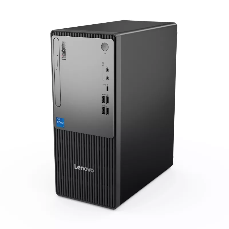Lenovo ThinkCentre neo 50t Gen 5 Intel Core i3-14100 8 GB DDR5 256 GB SSD Windows 11 Pro Tower PC Melns