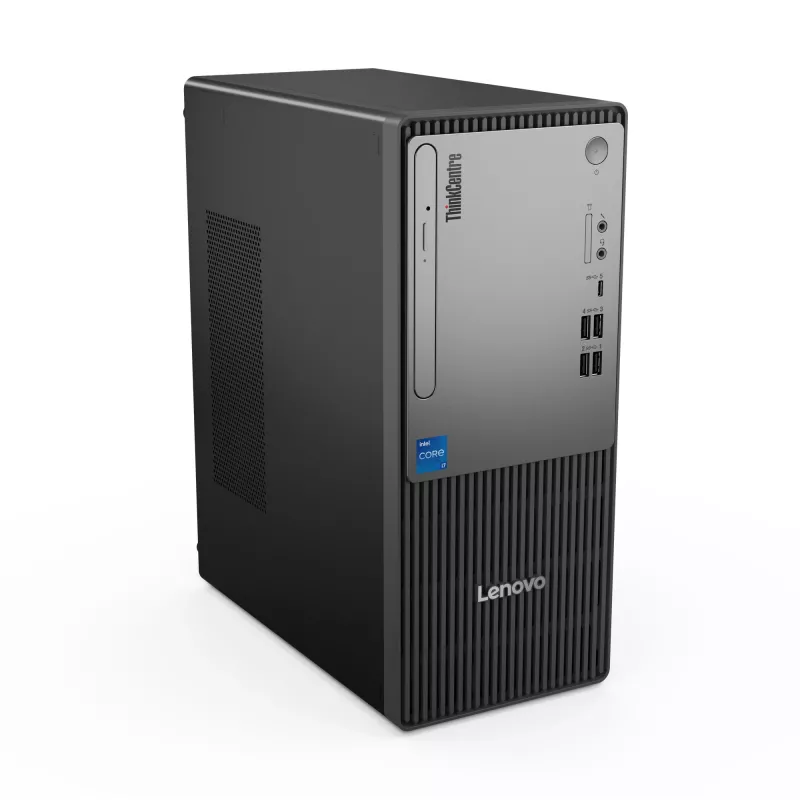 Lenovo ThinkCentre neo 50t Gen 5 Intel Core i3-14100 8 GB DDR5 256 GB SSD Windows 11 Pro Tower PC Melns