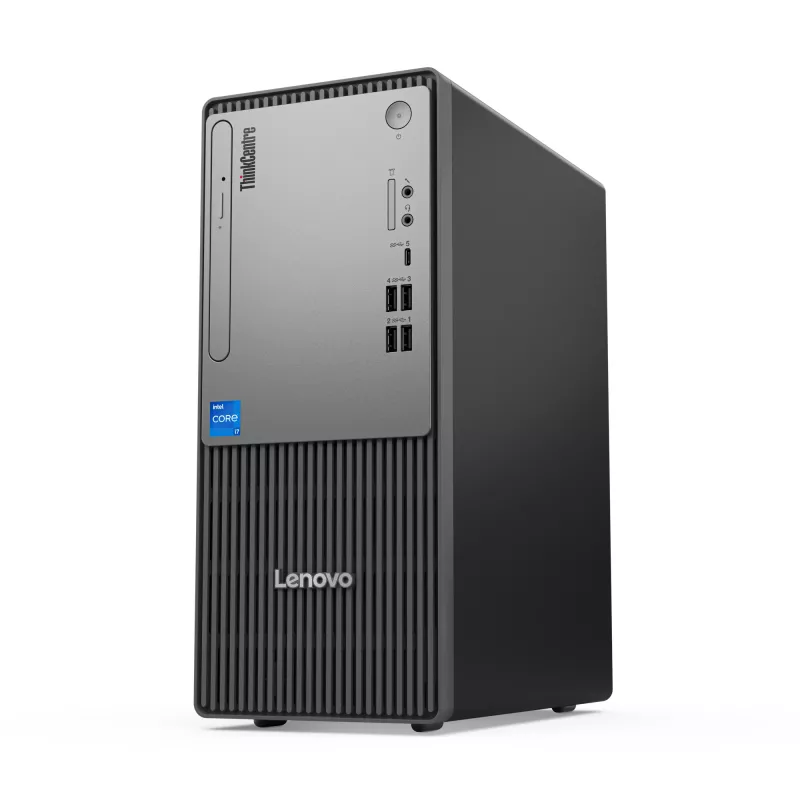Lenovo ThinkCentre neo 50t Gen 5 Intel® Core™ i3 i3-14100 8 GB DDR5-SDRAM 256 GB SSD Windows 11 Pro Tower PC Melns