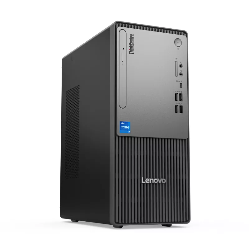 Lenovo ThinkCentre neo 50t Gen 5 Intel® Core™ i3 i3-14100 8 GB DDR5-SDRAM 256 GB SSD Windows 11 Pro Tower PC Melns