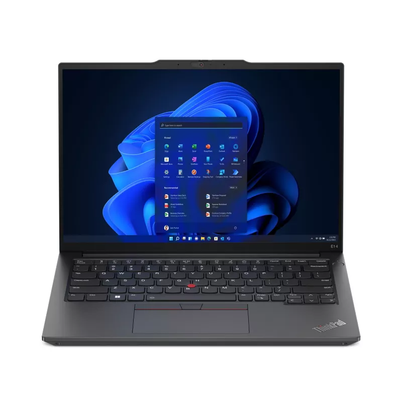 Lenovo ThinkPad E14 Gen 5 (AMD) AMD Ryzen™ 3 7330U Klēpjdators 35,6 cm (14 collu) WUXGA 8 GB DDR4-SDRAM 256 GB SSD Wi-Fi 6 (802.11ax) Windows 11 Pro Melns