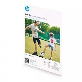 HP Pārneses papīrs gludināšanai gaišiem audumiem A4 (210 x 297 mm) 10 loksnes