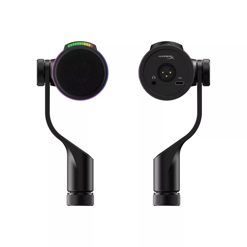 HyperX FlipCast - USB/XLR Dinamiskais Mikrofons (Melns)