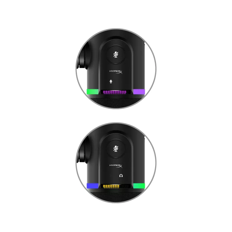 HyperX FlipCast - USB/XLR Dinamiskais Mikrofons (Melns)