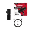 HyperX FlipCast - USB/XLR Dinamiskais Mikrofons (Melns)