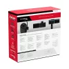 HyperX FlipCast - USB/XLR Dinamiskais Mikrofons (Melns)