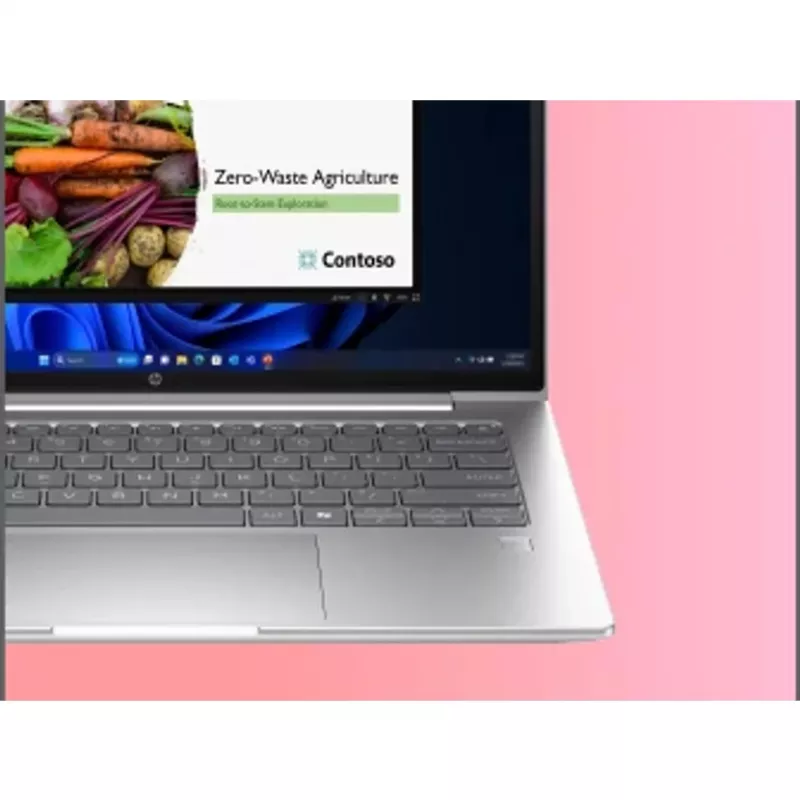 HP ProBook 4 G1iR Intel Core 5 120U klēpjdators 35,6 cm (14 collu) WUXGA 16 GB DDR5-SDRAM Wi-Fi 6E (802.11ax) Windows 11 Pro Sudrabs