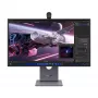 Monitoris Lenovo Yoga Pro 27UD-10 — 26,5 collu QD-OLED 4K (3840×2160), 0,03 ms, USB-C centrmezgls, VESA, skaļruņi, augstuma regulēšana, melns
