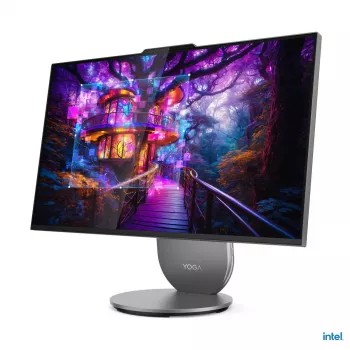 All-in-One dators Lenovo Yoga AIO 9 27IAH10 — 27 collu QHD, Intel Core Ultra 7 255H, 16GB LPDDR5x, 1TB SSD, Intel Arc 140T, Windows 11 Home
