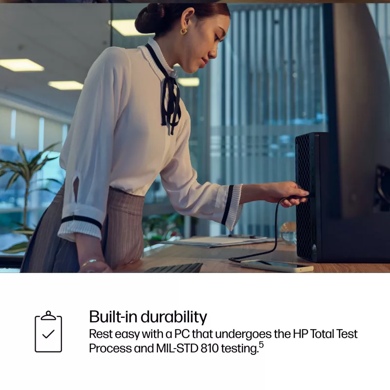 HP ProDesk 4 Tower G1i darbvirsmas AI dators Intel Core Ultra 5 225 16 GB DDR5-SDRAM Windows 11 Pro