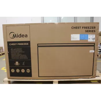 Saldētava Midea MDRC564FEE01 — 418 L neto, E klase, 82.5 cm, 3 grozi, balta