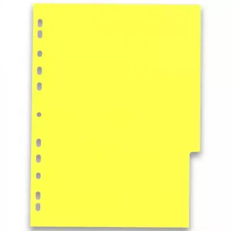 Dalītāji Elba Oxford 400005445 — A4 polipropilēns, krāsaini, 6 gab., 227×300 mm