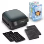 Vafeļu dzelzs Tefal Snack Collection SW862BF0 2 vafeles 700 W Melns Tumši Zaļš