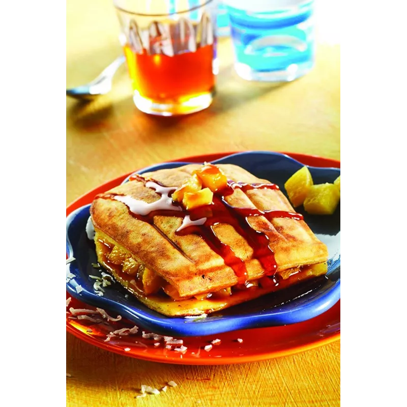 Rezerves plāksnes Tefal XA800112 Snack Collection/SnackTime — melna, 242×155×44 mm, 2 gab. iepakojums