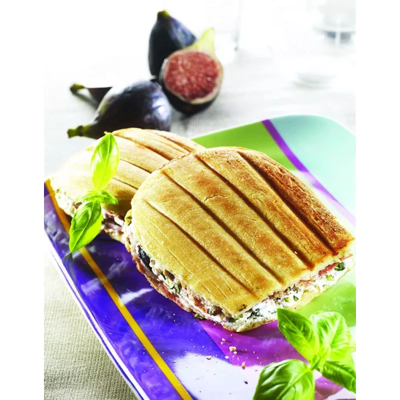 Rezerves plāksnes Tefal XA800112 Snack Collection/SnackTime — melna, 242×155×44 mm, 2 gab. iepakojums