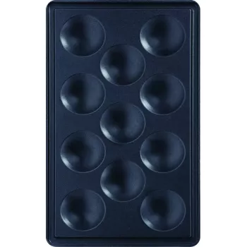 Nomaiņas plāksnes Tefal Snack Collection SnackTime XA801212 — 242×155×44 mm, 2 gab. iepakojumā