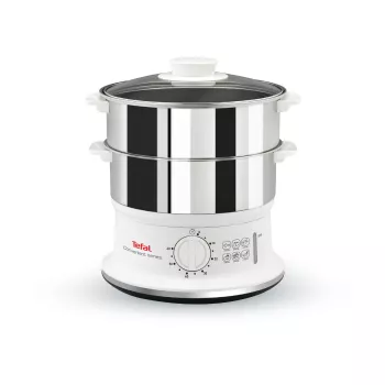 Tefal VC1451 tvaika katls ar 2 groziem, 900 W, balts/nerūsējošs tērauds