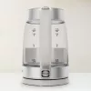 Tefal Glass Kettle KI605B30 elektriskā tējkanna 1.7 L 2200 W Pelēka, Sudraba, Caurspīdīga